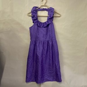 Prom dress lavender color Made in USA silk with polyester lining
